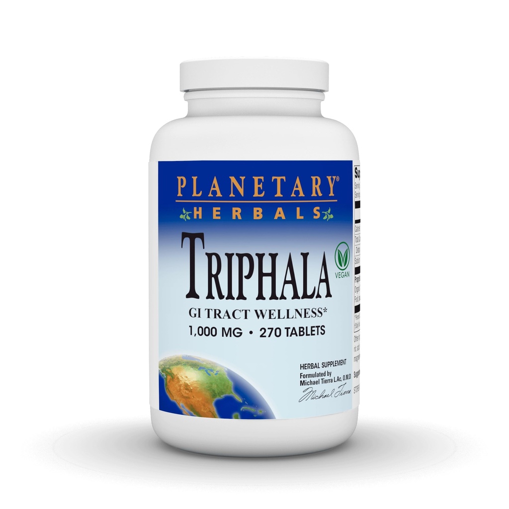 Herburi planetare Triphala 1000mg - 270 comprimate