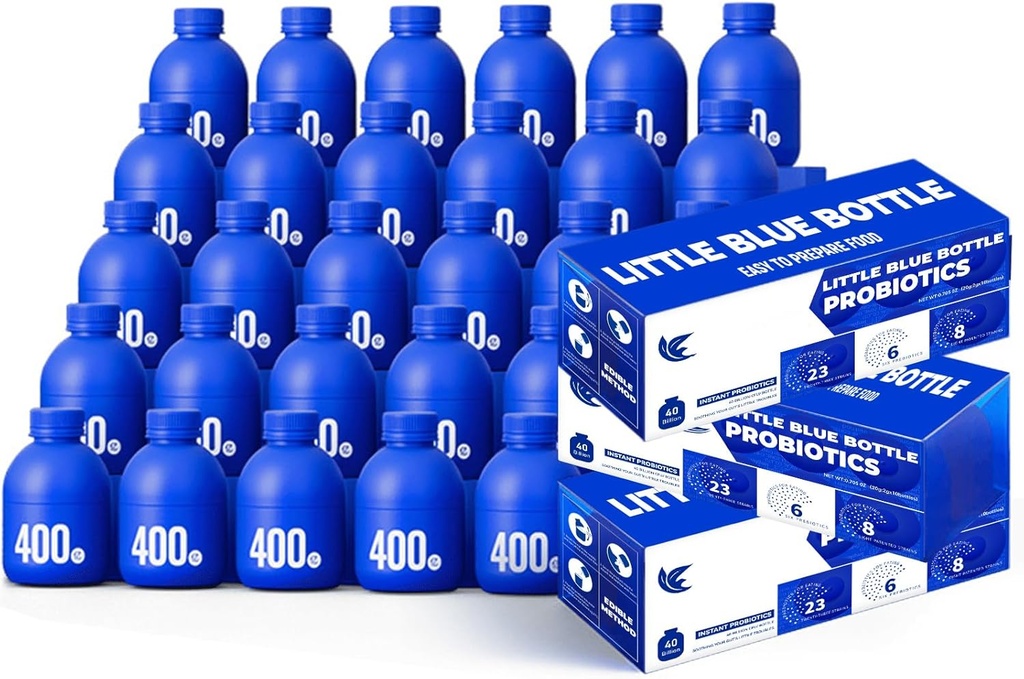 Probiotice 40 Miliarde CFU - 30 Flacoane x 0,7oz - Digestive Health Supplement