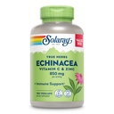 SOLARAY echinacea Vitamina C & Zinc 850mg Plus Bioflavonoizi, Echinacea Capsule pentru suport imunitar sănătos, Vegan, Lab Verified, 60-Day Money-Back Garanție, 90 Serviri, 180 VegCaps