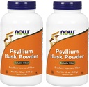 ACUM alimente Psyllium Husk Powder, 12 Ounce (Pachet de 2)
