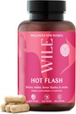 WILE Menopauză şi perimenopauză Suplimente pentru femei - Flash-uri fierbinţi şi transpiraţii de noapte Relief cu rădăcină Kudzu - Premenopauza Suport pentru stres, Flash fierbinte, Hormon echilibru şi somn odihnitor, 30 Serviri
