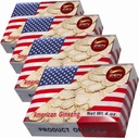 4 Cutii de mână selectate american Wisconsin Ginseng Slice (16 Oz.) - Boost sistemul imunitar rapid