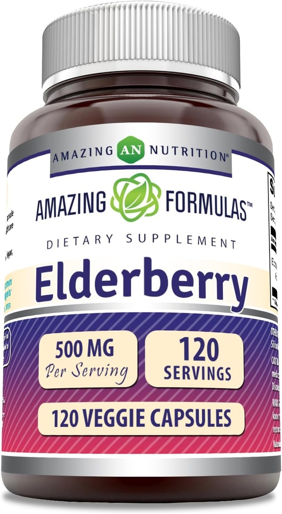 Amazing Formulas Elderberry Supliment 