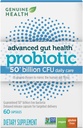 Probioticele de sănătate autentice, 50 Miliarde CFU, Îngrijire zilnică, 15 Strâini Diverse, Soy Free, Gluten Free, Vegan Intarziate-Release Capsule pentru sanatate avansata Gut (60 Conte)