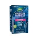 Natura's Way Fortify Extra Fortifica Femeie Până Probiotic 50 Miliarde CFU, Potent Multi-Tren Probiotic pentru Digestive, Vaginal şi Immune de sprijin*, Once-Daily Capsule, 30 Capsule