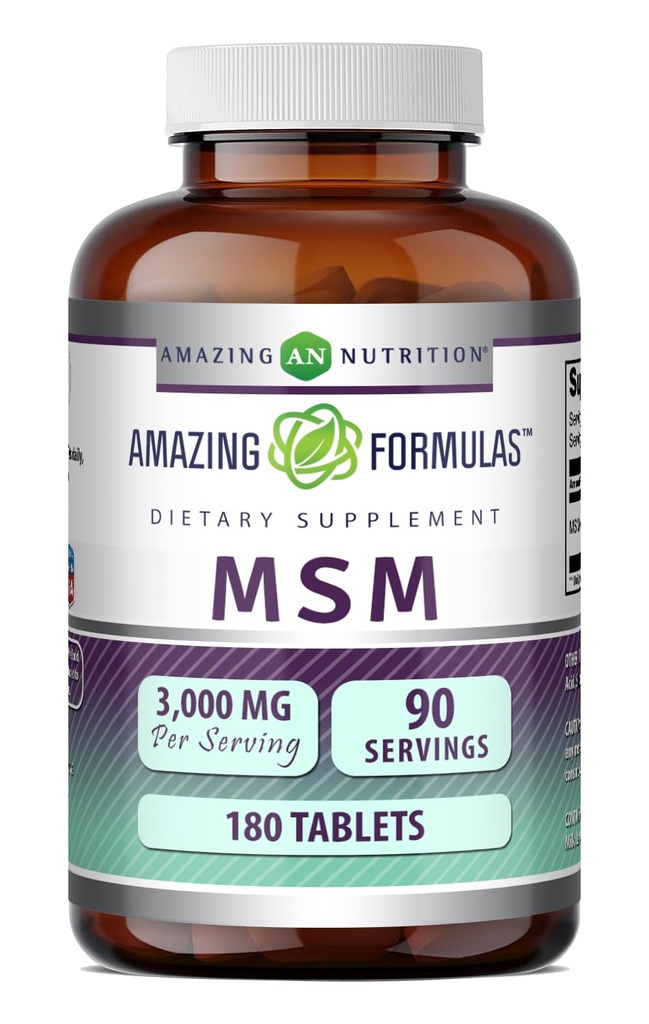 Formule uimitoare MSM (Metilsulfonilmetan) Suplimentul Mg pe supliment de servire 