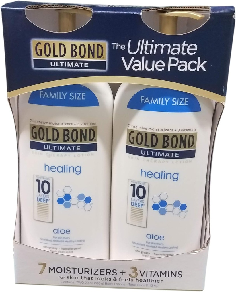 Lotiune Gold Bond de vindecare (2/20 Oz Net Wt 40 Oz), ()