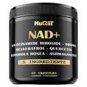 NAD. Supliment cu Nicotinamidă Ribozidă, Resveratrol, Querbetin, Turmeric, Rhodiola Rosea - 60 Conte