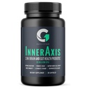 InnerAxis 2-in-1 Brain and Gut Health Probiotic, 10 Miliarde CFU, 8 Trenuri simbiotice pentru gută, Psihobiotic, Mood și Brain Support, Acidophilus Probiotic pentru femei și bărbați, 30 Serviri