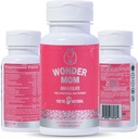 Vitamine prenatale şi postnatale Premium: Folate, DHA, Choline, Fier, B12, Multivitamine & Probiotice, Susţine dezvoltarea creierului fetal, Sarcina & Postpartum Health, Vegan, Non-GMO, Gluten-Free, 30 zile