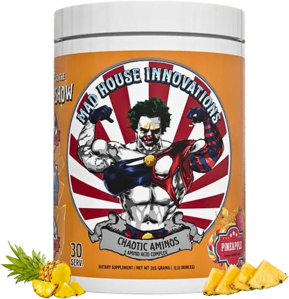 Ananas Complete Essential Amino Acids Complex Dietary Supplement for Insane Pump 10.50G of Amino Acid, 11.11 Oz Supports Muscle Recovery & Energy Production 30 Servings
