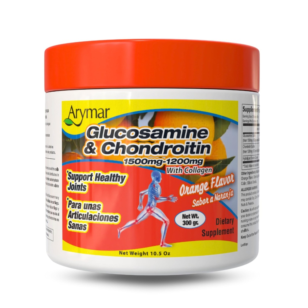 Arymar Glucosamină 1500 mg + Chondroitin 1200 mg cu Colagen 