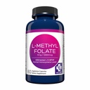 MD Life L Methylfolate 1mg - Professional-Grad Active Methylfolate Supplement - Maximum Potenty MTHFR Suplimente - L metilfolat 1 mg 60 capsule - Aminoacizi esențiali