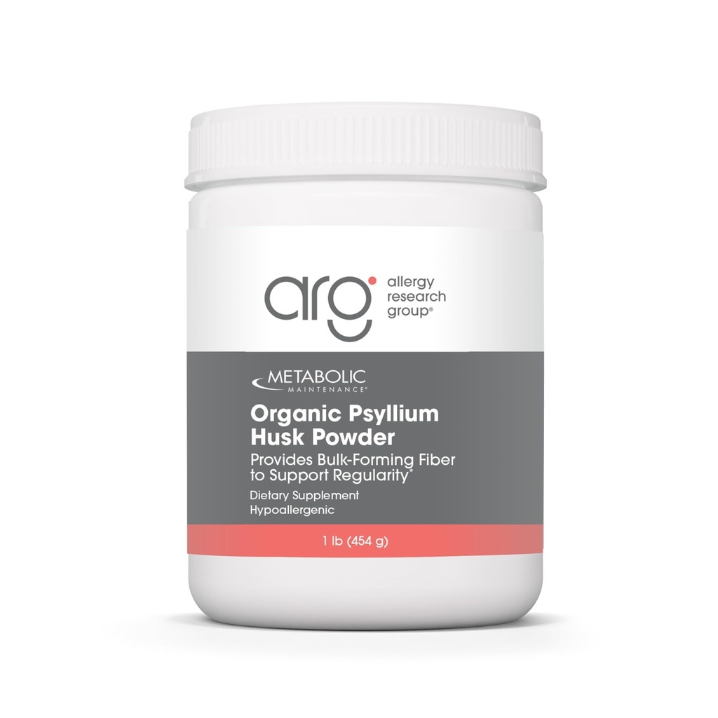 Întreținere metabolice Psyllium Powder Organic Husk Psyllium - Psyllium-Husk Bulk Soluble Fiber Supplement, Suport Daily pentru Digestion, Gut Health, Detox, Nu Fillers - 1 lb (150 Servings)