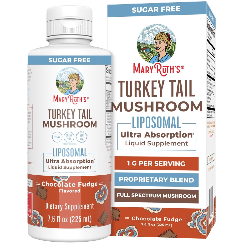MaryRuth Organics Turcia Tail Mushroom Supplement 