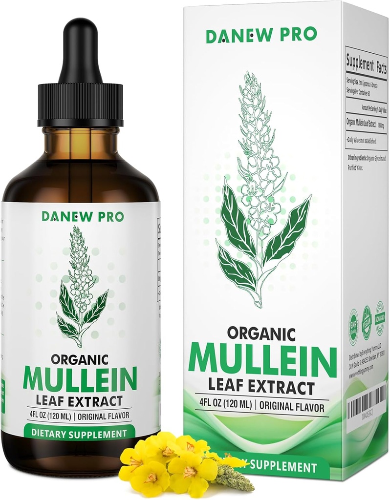 Extract de frunze de Mullein - 4 oz
