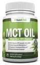 Ulei MCT - 3000 mg per servire - 180 Softgels - fabricat din 100% nuci de cocos organice - ne OMG, presate la rece, capsule paleo prietenoase - mare pentru Focus & Gut Health