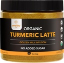 Pudră organică de latte cu aromă de turmeric 