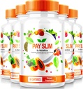 NutraRize (5 ambalaj) Pay capsule slim, PaySlim All-Natural Supliment pentru pierderea in greutate sanatoasa, Formula Premium pentru a atinge organisme și obiective de fitness, Recenzii oficiale (300 capsule)