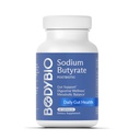 BodyBio Butyrate - Postbiotic pentru sanatate gutoasa, suport digestiv, Bloat, gaz si constipatie Relief, Leaky Gut Repair - Sodiu + Acid butiric Supliment pentru wellness GI