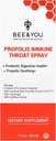 Albina si Tu Propolis si Probiotic Gât Spray cu ghimbir, Suport Immun, Digestive Health, Antioxidanti, Keto, Paleo, Gluten-Free, 1 Fl oz