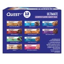 Quest Nutriție Ultimate Variety Pack Proteine Baruri, Proteină mare, Carb scăzut, Gluten gratuit, Keto Friendly, 12 Conte