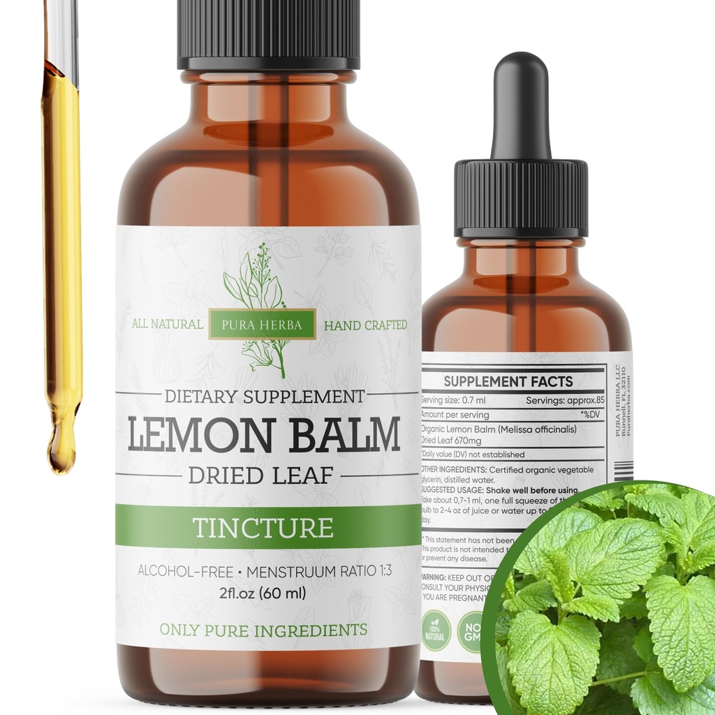 Lemon Balm Tincture 