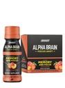 ONIT Alpha Brain Focus Shot, Peach Flavor, Nootropic Dietary Supplement Drink That Supports Energy, Focus, și Mood, IGENTM Non-GMO testat, 2,5 fl oz, 6 Count