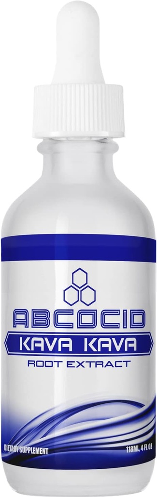 Kava Kava Root Extract 490 mg, 4 Oz lichid, 240 Serviri, Made în Statele Unite ale Americii, Absorbție rapidă, Ingrediente de calitate Potent, Third-Party testate, non-GMO, GMP certificate, produse fără cruzime