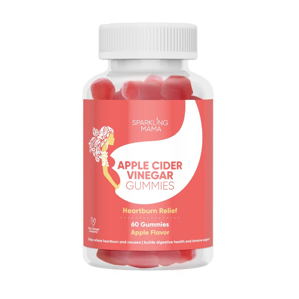 Sparkling Mama Apple Cidru Oţet Gummies 