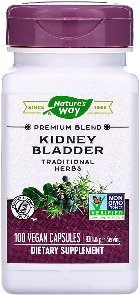 Natura's Way Kidney Bladder, 465 mg per capsulă, 100 capsule