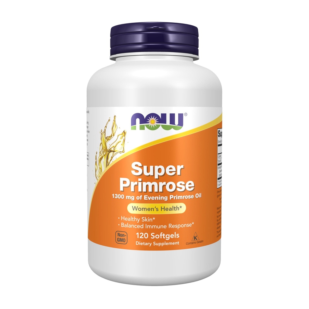 ACUM Alimente Suplimente, Super Primrose 1300 mg cu natural GLA (Gamma-Linolenic Acid), 120 Softgels