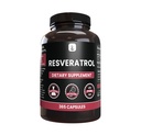 INGREDIENTE ORIGINALE Pure Resveratrol, (365 capsule) No Magneziu or Rice Fillers, Always Pure, Lab Verified