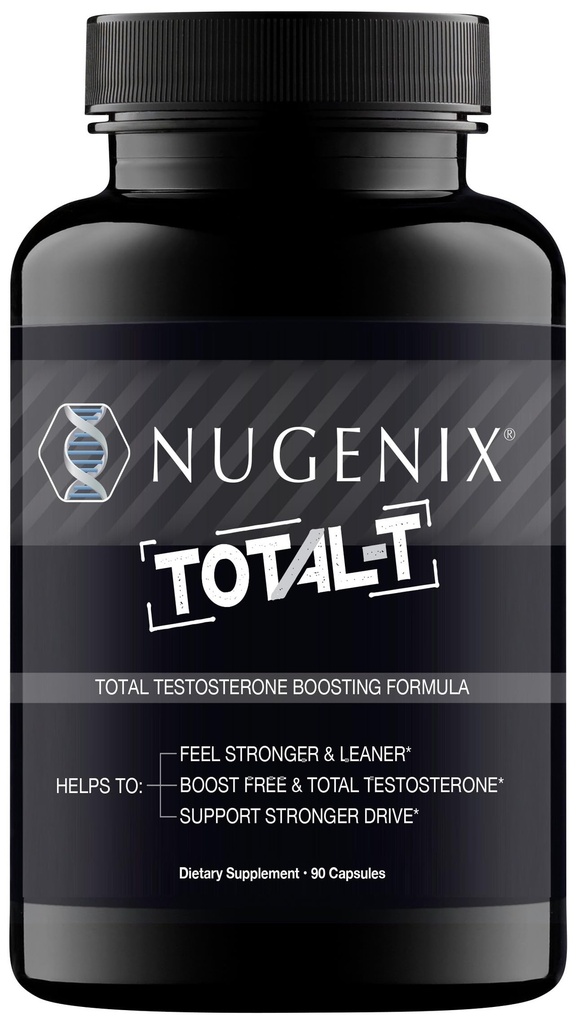 Nugenix Total-T, gratuit și Total Testosteron Booster Supliment pentru bărbați, 90 Conte