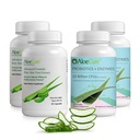 AloeCure capsule organice Aloe Vera - 4 piese - 2 capsule de Aloe Vera, 2 x Probiotice + enzime