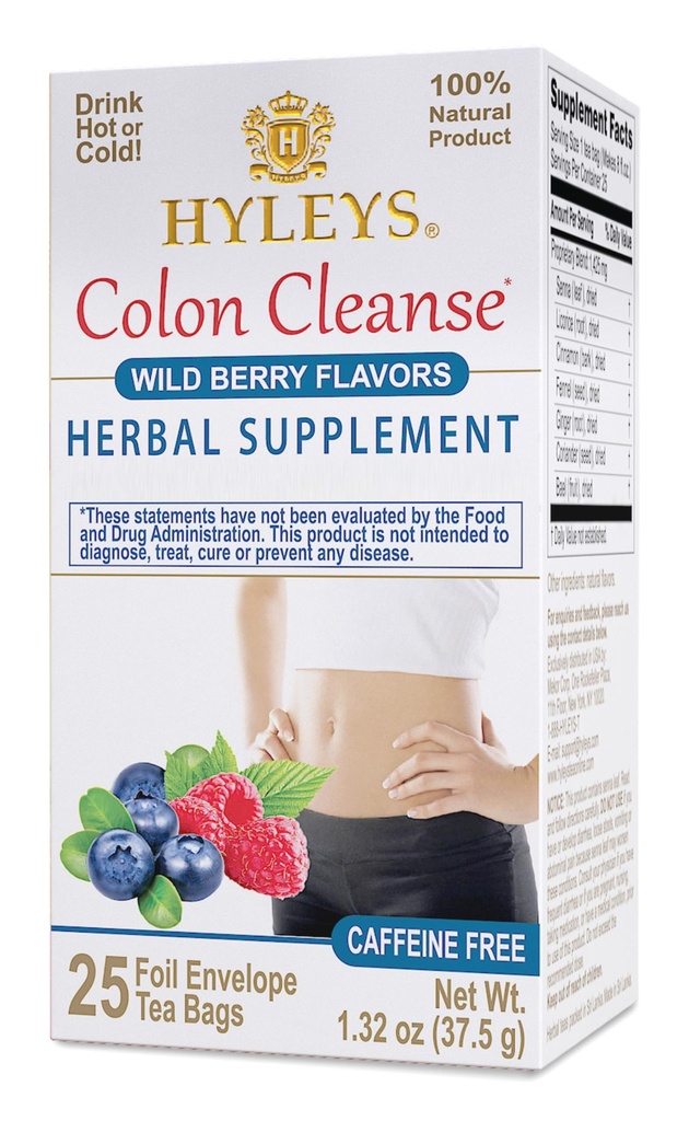 Hyleys Tea Colon Cleanse Wild Berries (1 ambalaj)