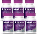 Vita Sciences Sciatice Nerve Soothing Supplement Vitamins with Natural R-ALA Form 40X Form, NOT Synthetic Alpha Lipoic Acid (ALA) - Lumbar Sciatica - 60 Count (Pachet de 6)