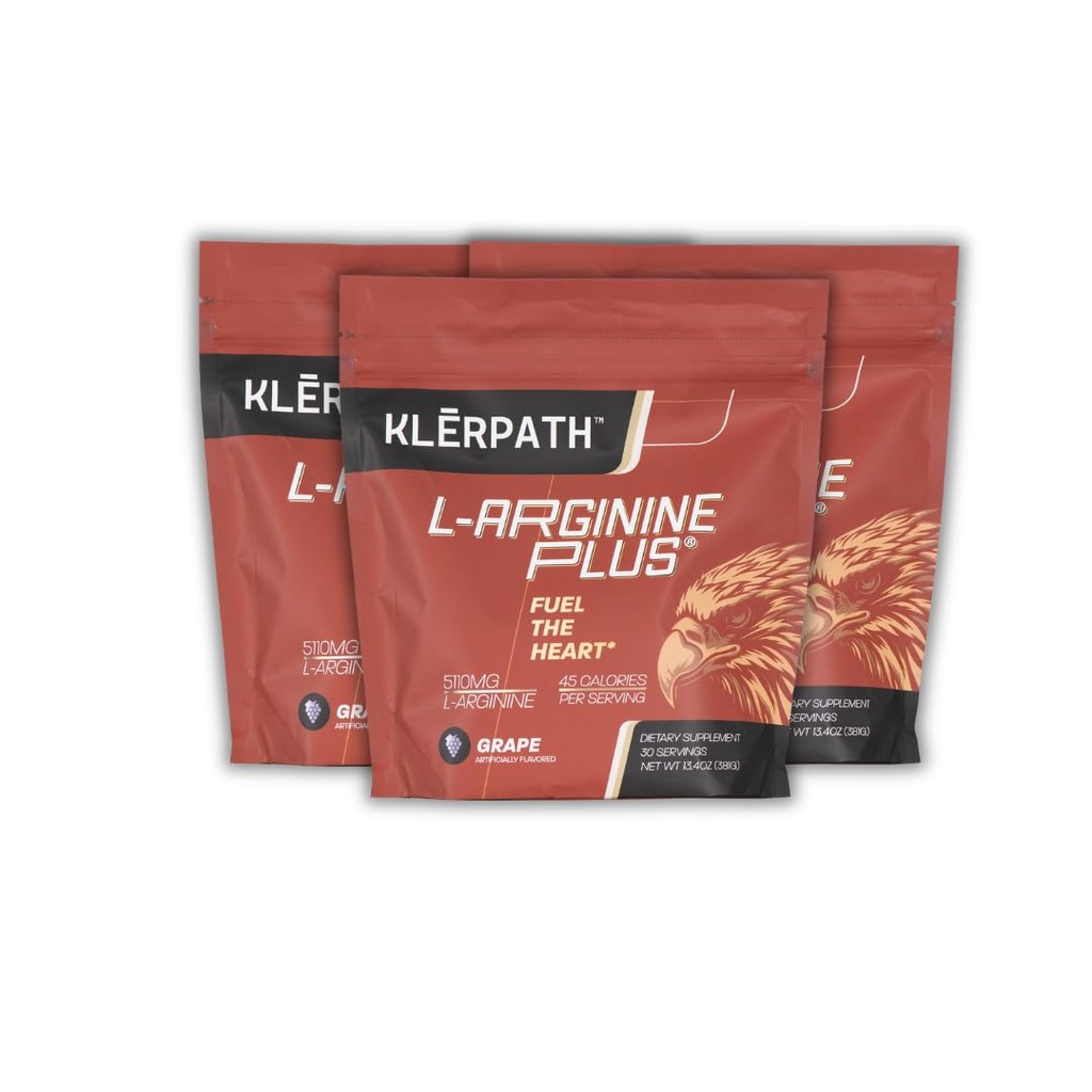 ® - The Most Effective L-arginine Product on the Market with 5110mg L-arginine & 1010mg L-citrulline - Buy 3 and SAVE (Net Wt 13.4OZ)