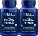 Extensie de viață Ultra Prostat Formula, 100 Softgels (Pachet de 2) - Supliment natural pentru bărbați