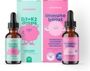 JoySpring picături imune și vitamina D Bundle 
