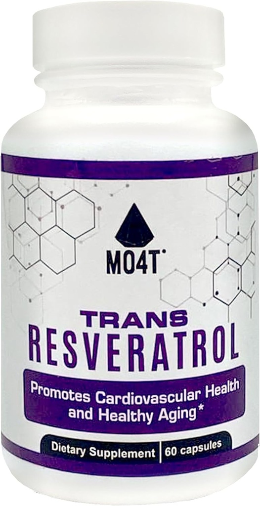Trans Resveratrol Antioxidant- ajută la combaterea stresului oxidativ- promovează îmbătrânirea sănătoasă - 60 capsule