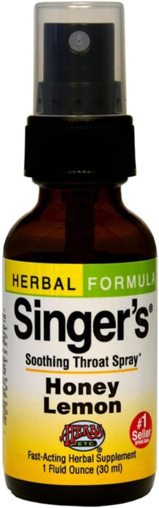 Herbs Etc. Singer's Saving Grace Honey Lemon 