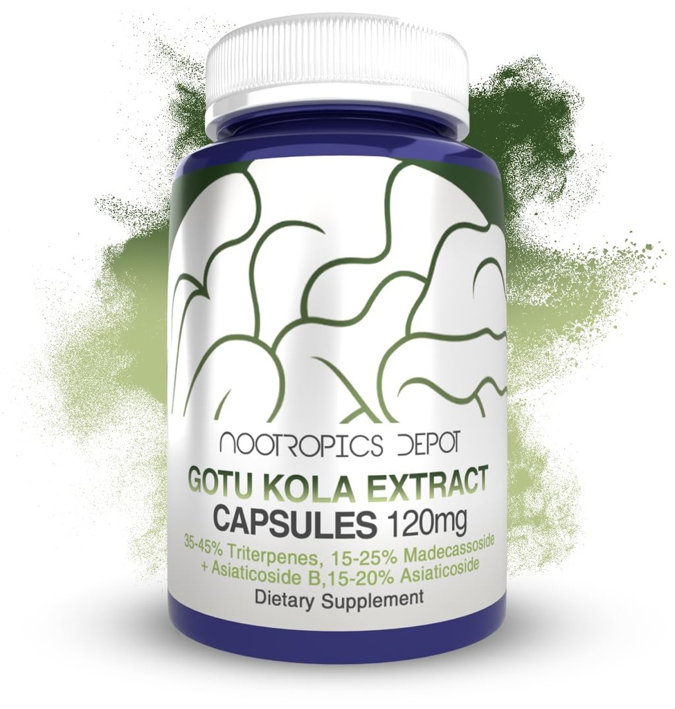 Nootrops Depot Gottu Kola Extract Capsules 