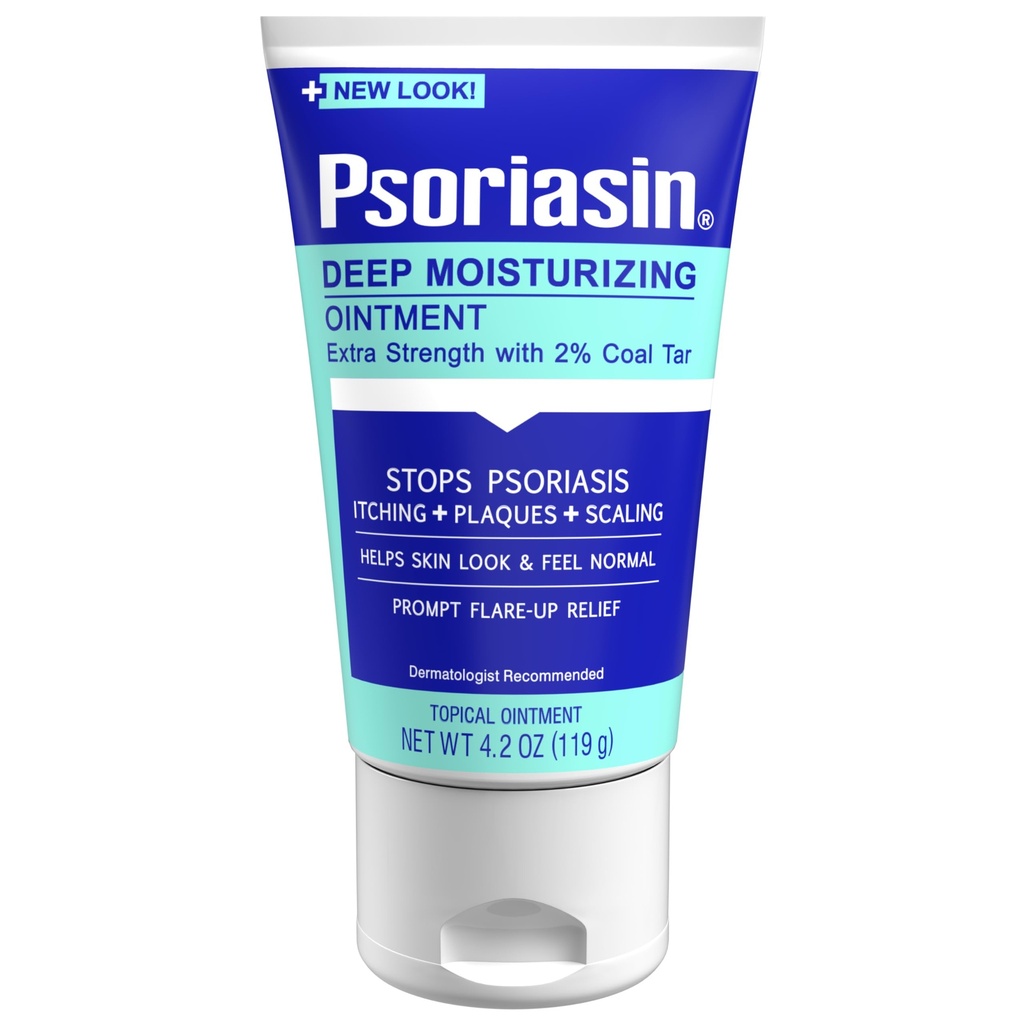 Psoriazis adânc de umezeală - 2% gudron de cărbune - opreşte mâncărimea psoriazisului, scalarea, înroşirea - 4.2 oz