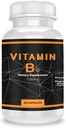 QEI Vitamina B12 1000mg, susţine metabolismul energetic şi menţinerea sistemului nervos, Suplimentul de vitamine, 30 capsule