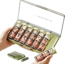3 ori pe zi Organizator pilula 7 zi, Organizator de pastile săptămânale mare, Cutia pilula saptamana cu 7 Containere separate, Portable Daily Medicine Planner Case pentru Medicina Vitamina supliment ulei de pește(Green)