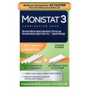 Monistat 3-Ziua Tratamentul infectiei cu Drojdii pentru femei, 3 Miconazol Vaginale Exteriore & External Itch Relief Cream (9g Tub) Combo Pack