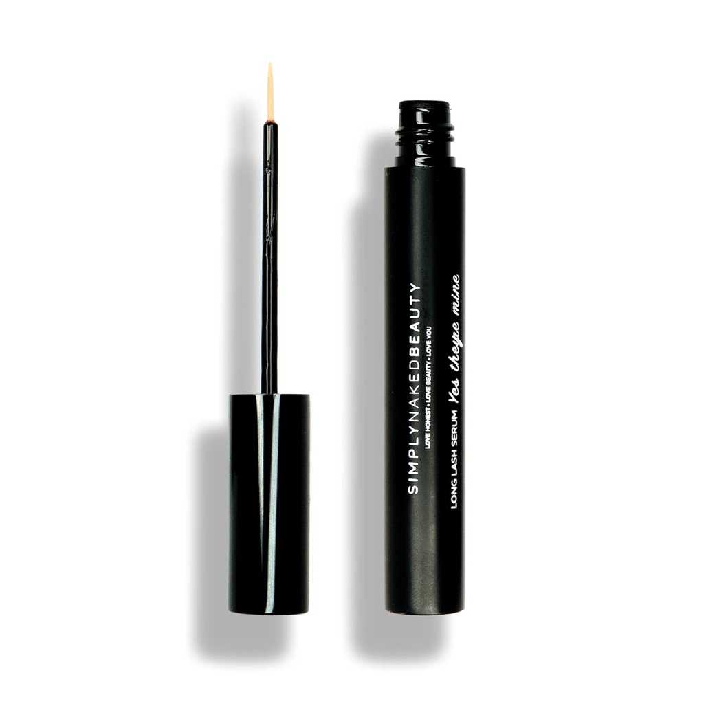 Lash Creștere Serum & Sprânceană Îmbunătățitor (5 ml) Obțineți gene mai lungi, mai pline în 12 zile - Peptide naturale și pe bază de plante pentru o creștere sănătoasă sprânceană și lash - Cruzime Ser liber Lash de frumusețe pur și simplu gol