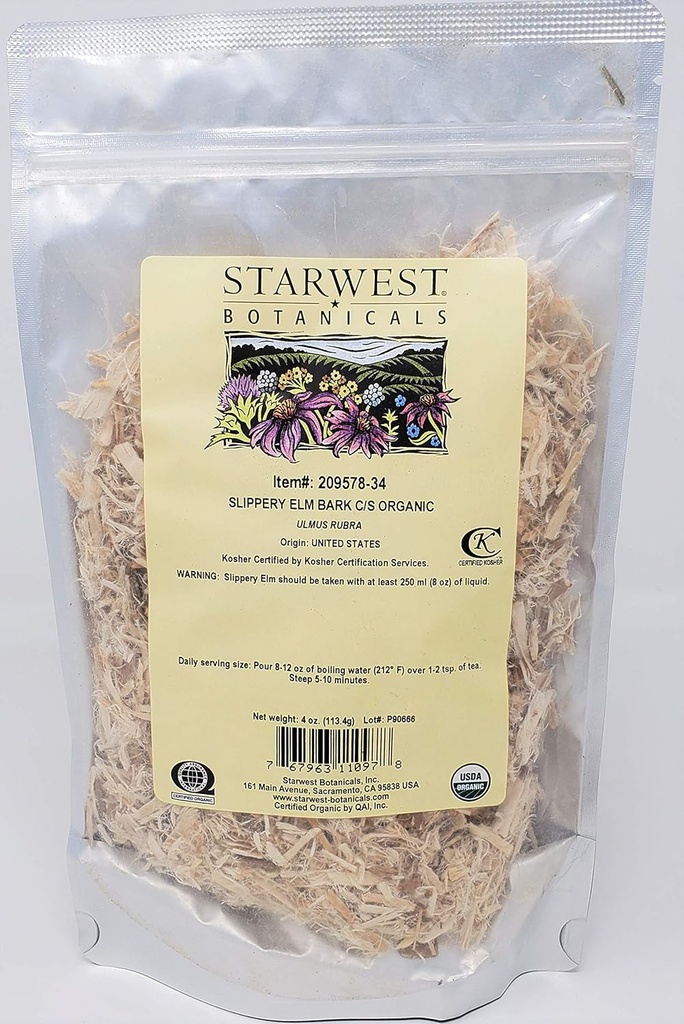 Slippery Elm Bark Cut