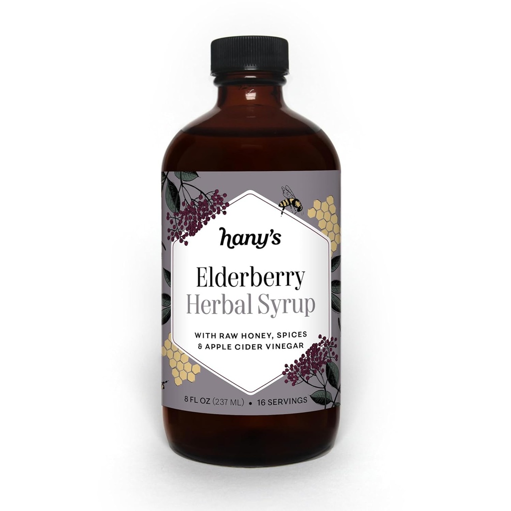 Hany's Harvest Elderberry Herbal Syrup 